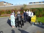 A few from 1961 gather at the old coal bunker